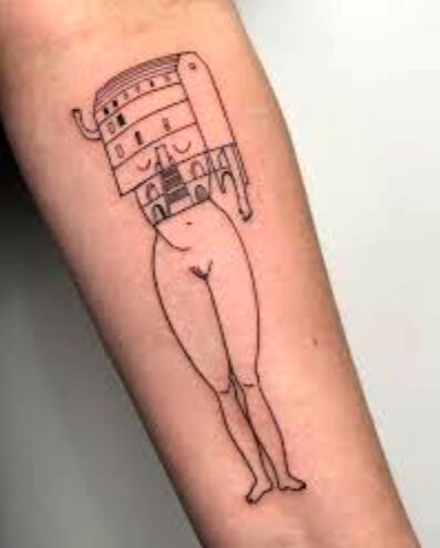 Louisebourgeois femmemaison instatattoo2